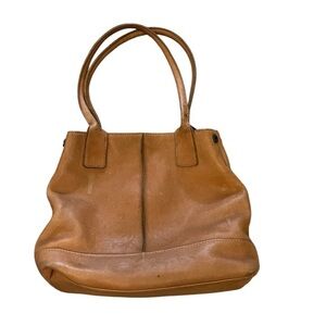 NorthStyle Around Town Leather Bag, Tan